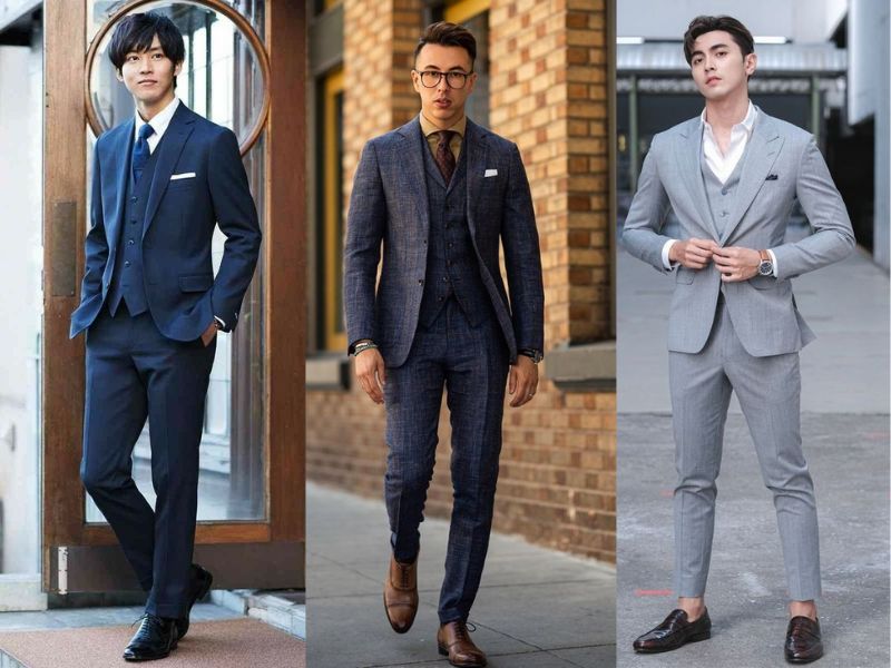 Phối Áo Gile Nam Với Áo Vest