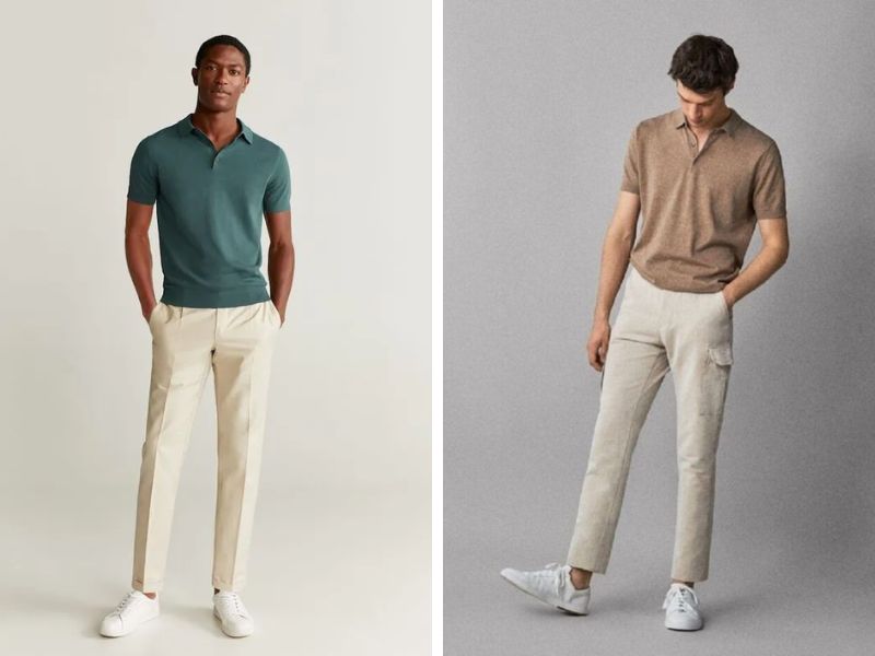 Mặc Đẹp Với Áo Polo Nam Quần Tây