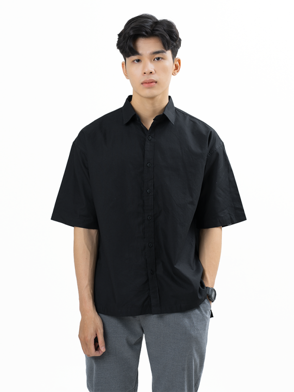 phối đồ nam mùa hè áo sơ mi