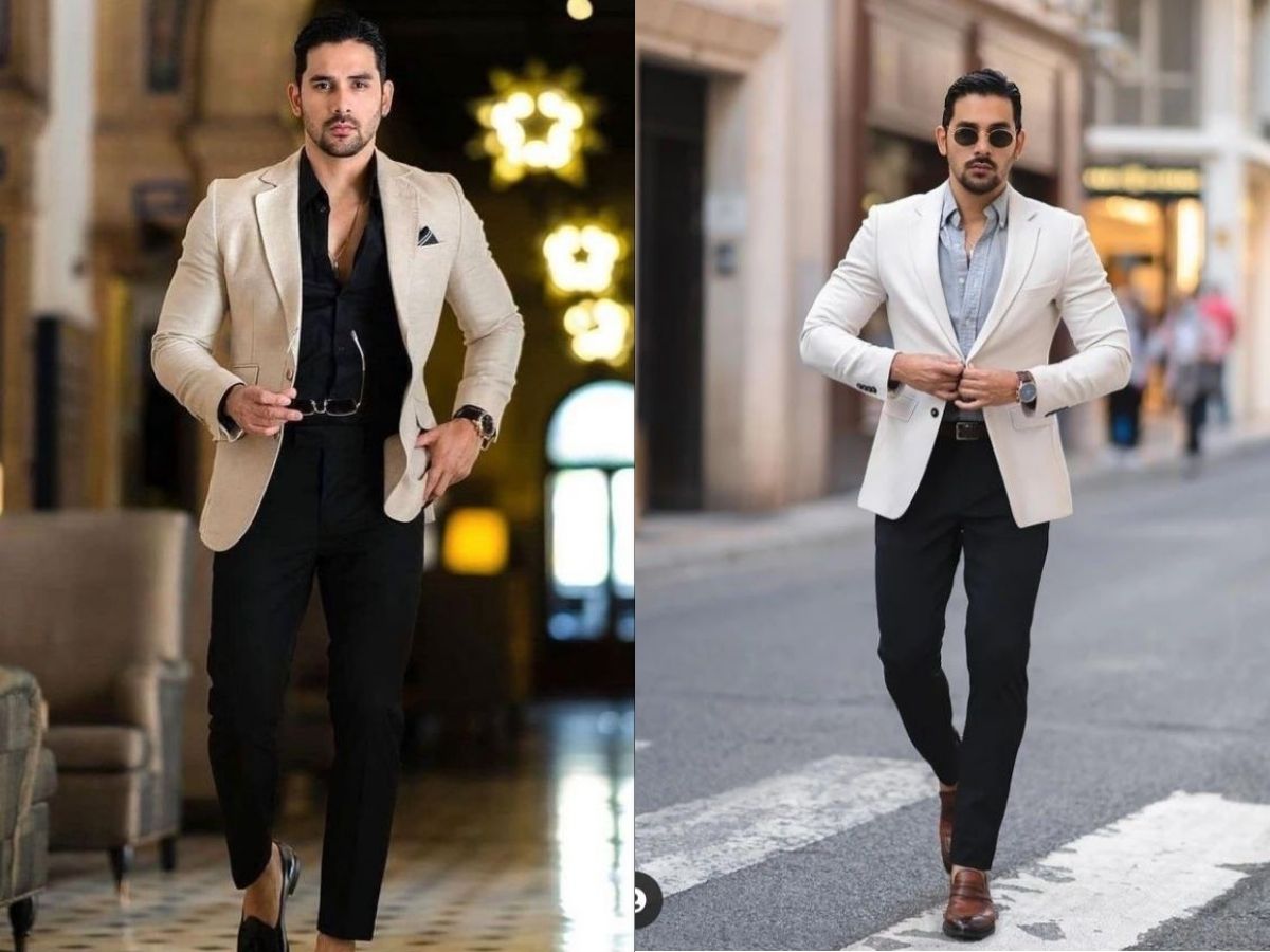 Kết hợp áo blazer cho phong cách semi-formal