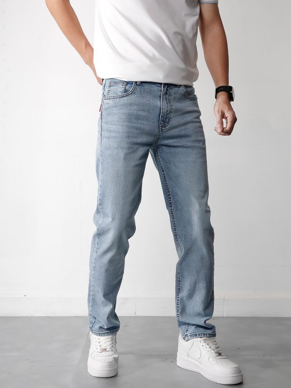 cách phối đồ với quần Jean Nam