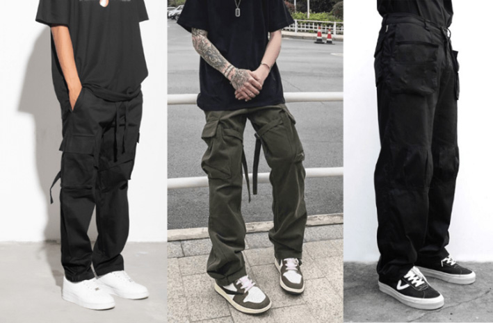 Phối Quần Túi Hộp Với Áo Khoác Denim