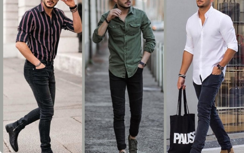 Phối Đồ Với Quần Jean Nam