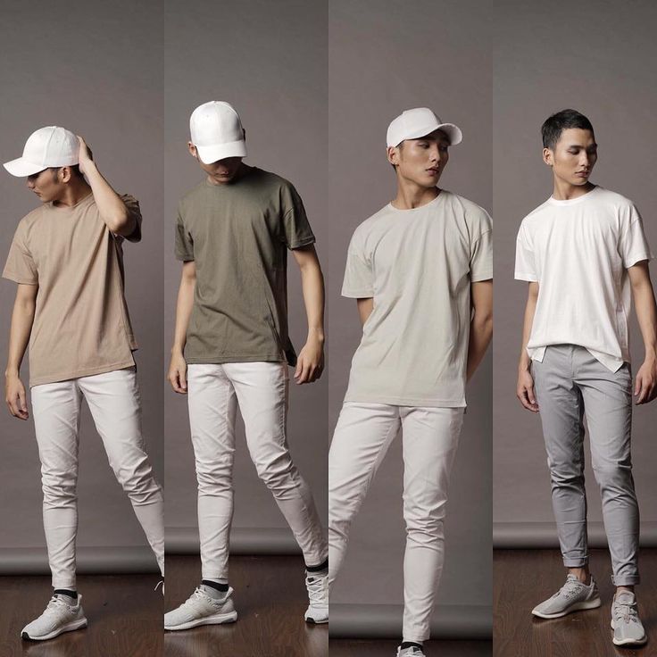 Quần jean ôm với áo thun oversize