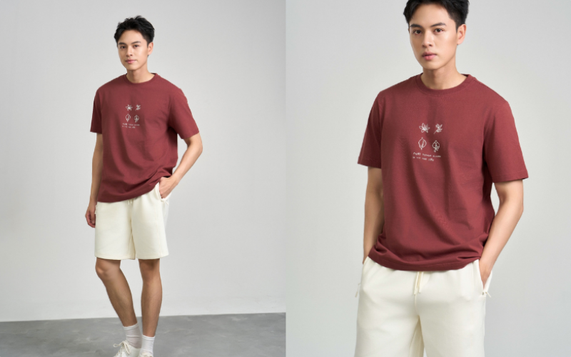 Phối Đồ Với Áo Đỏ Nam