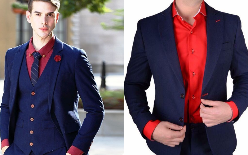 Phối Đồ Với Áo Đỏ Nam