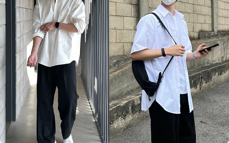 phối đồ công sở nam