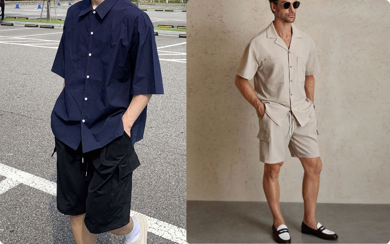 Phối Đồ Với Quần Túi Hộp