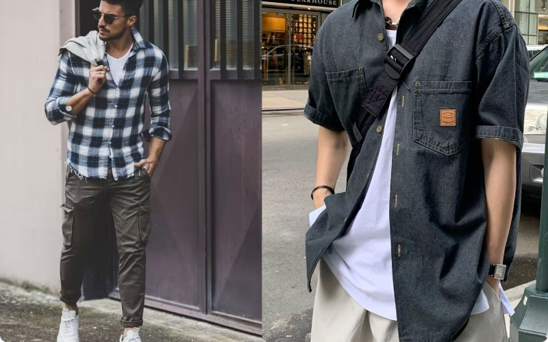 Phối Đồ Với Quần Túi Hộp