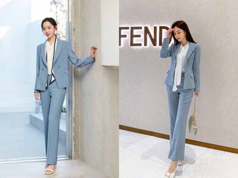 Phối đồ với áo vest nữ đi làm
