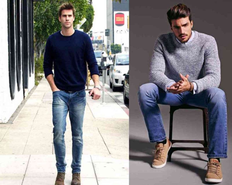Mặc layer sành điệu cùng áo sweater nam