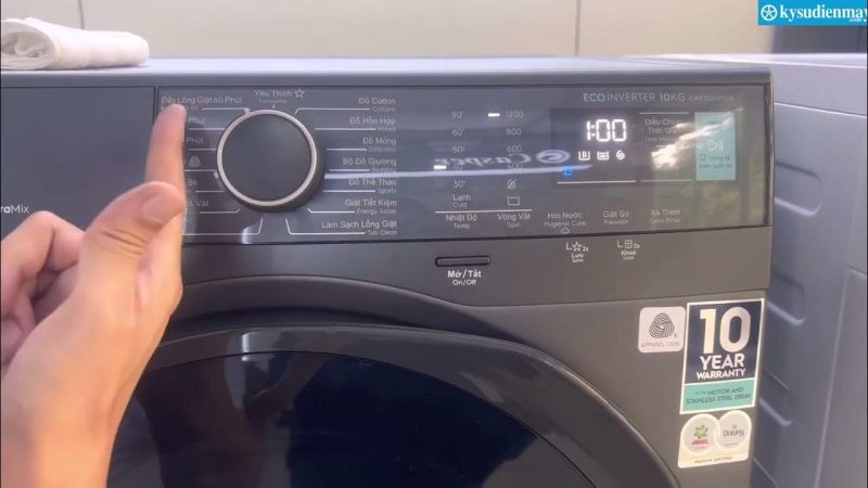 vệ sinh máy giặt định kỳ