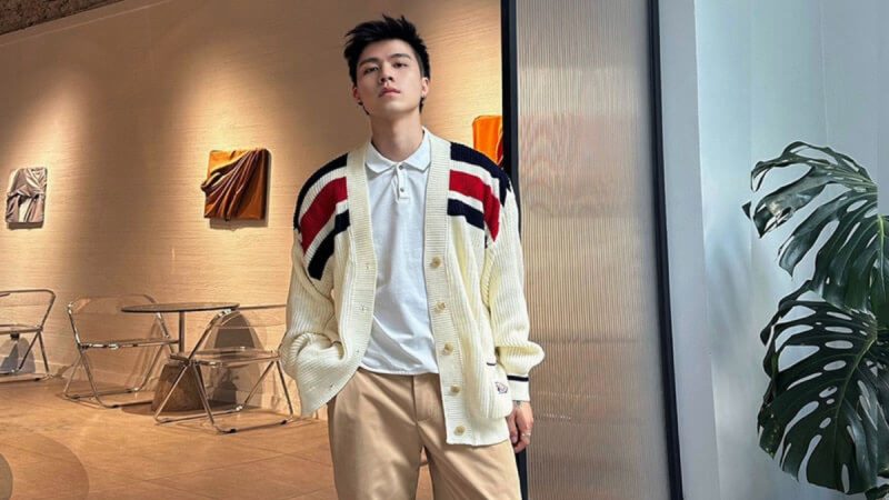 phối đồ cardigan nam đi chơi