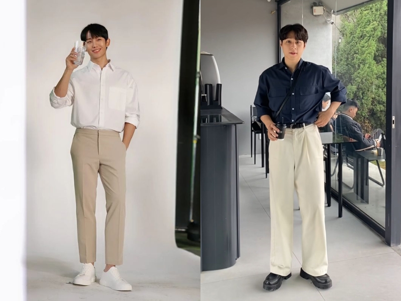 Cách phối đồ cho nam cao 1m7 lịch lãm công sở