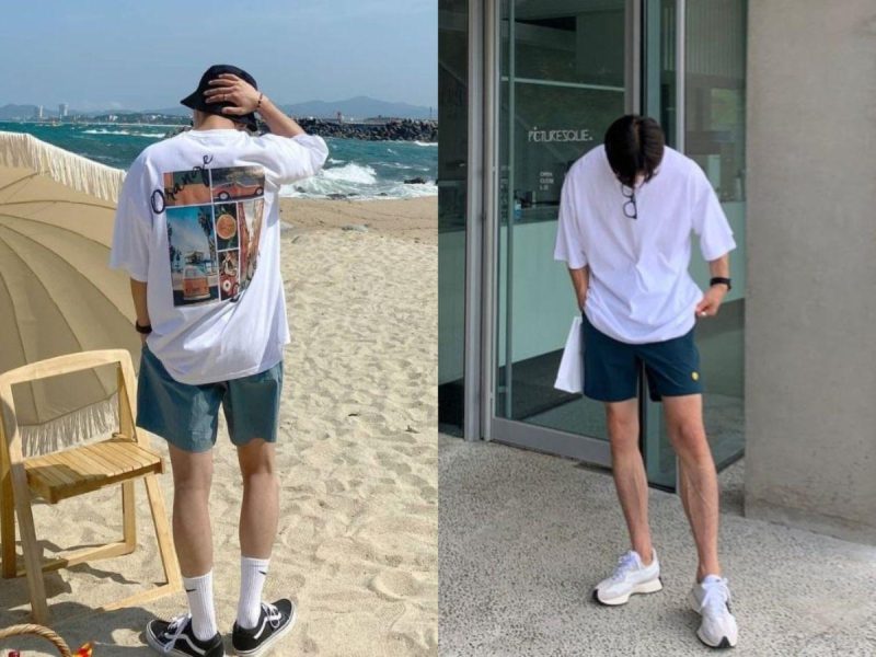 Set đồ nam đi chơi với hoodie và quần jogger