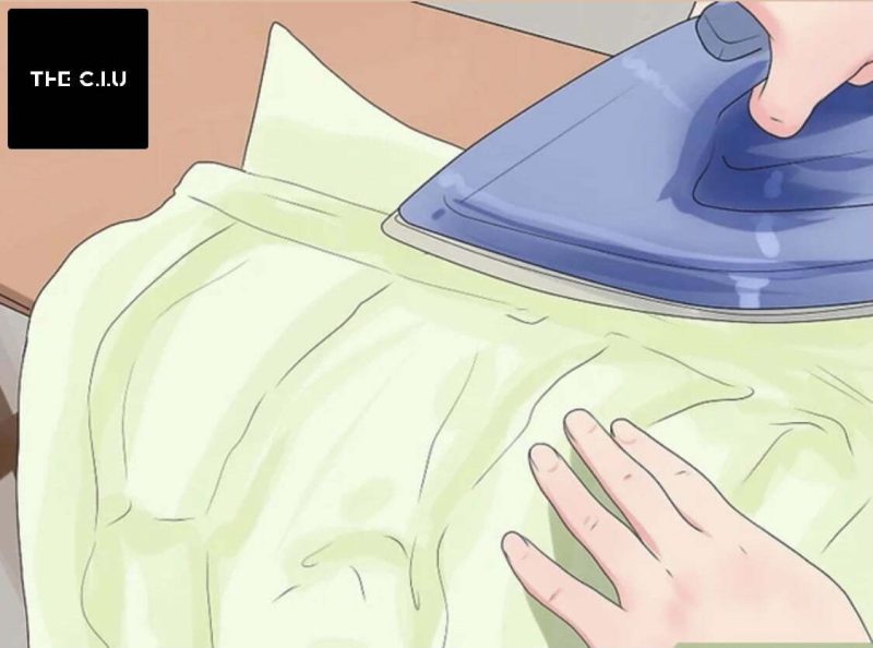 hướng dẫn ủi vai áo sơ mi