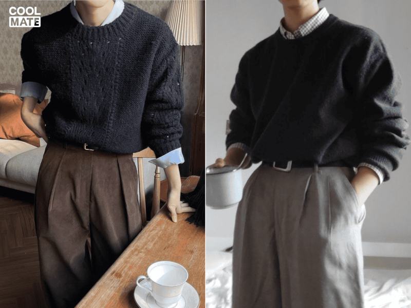 Mẹo chọn áo sweater nam chuẩn đẹp