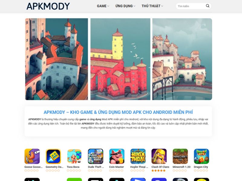 APKMODY - Trang Web Cung Cấp Game MOD APK Uy Tín