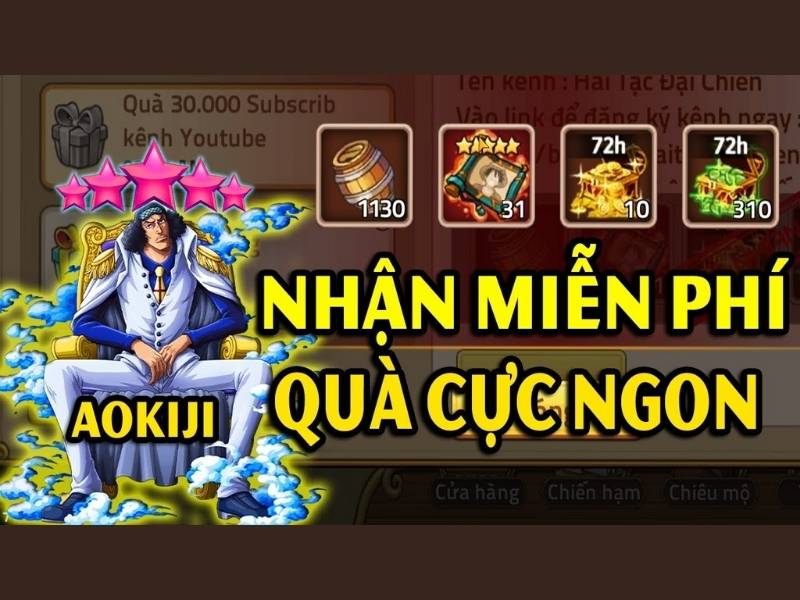Game Huyền Thoại Hải Tặc