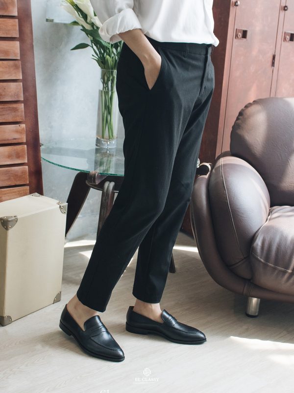 Cách phối đồ với giày lười nam quần jeans