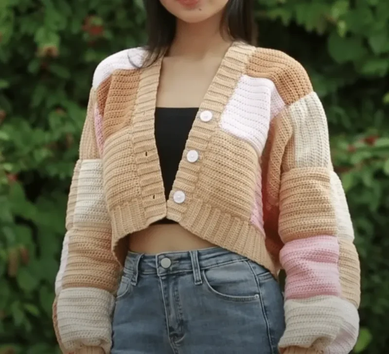 Phối đồ với áo cardigan dáng dài