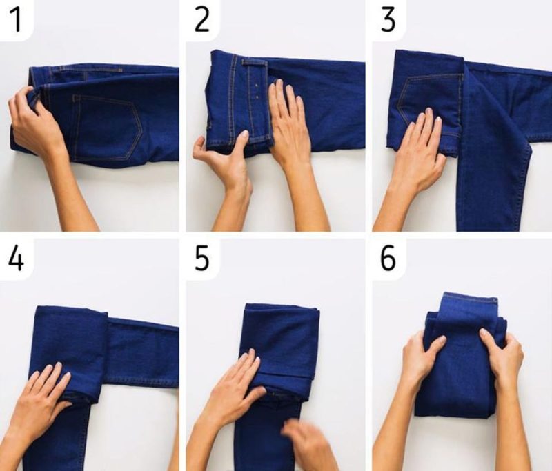 cách gấp quần jogger
