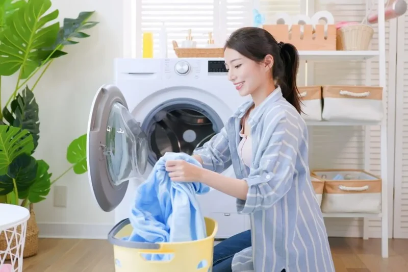 các bước giặt đồ bằng máy giặt