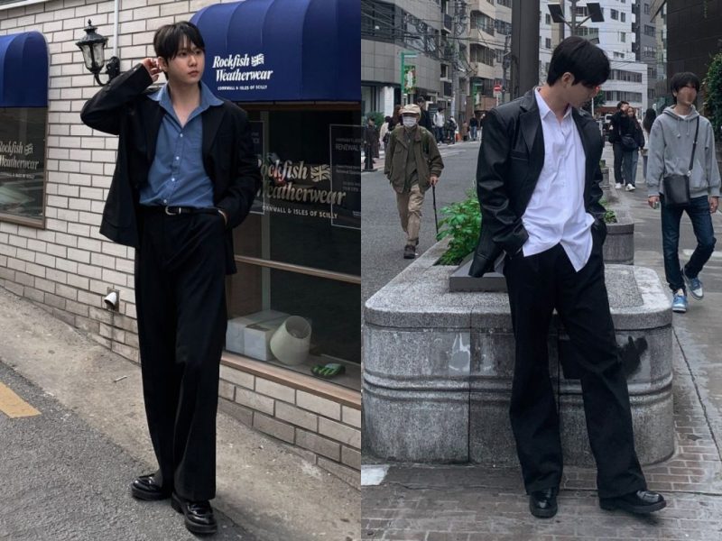 Phối áo blazer cho người lùn nam