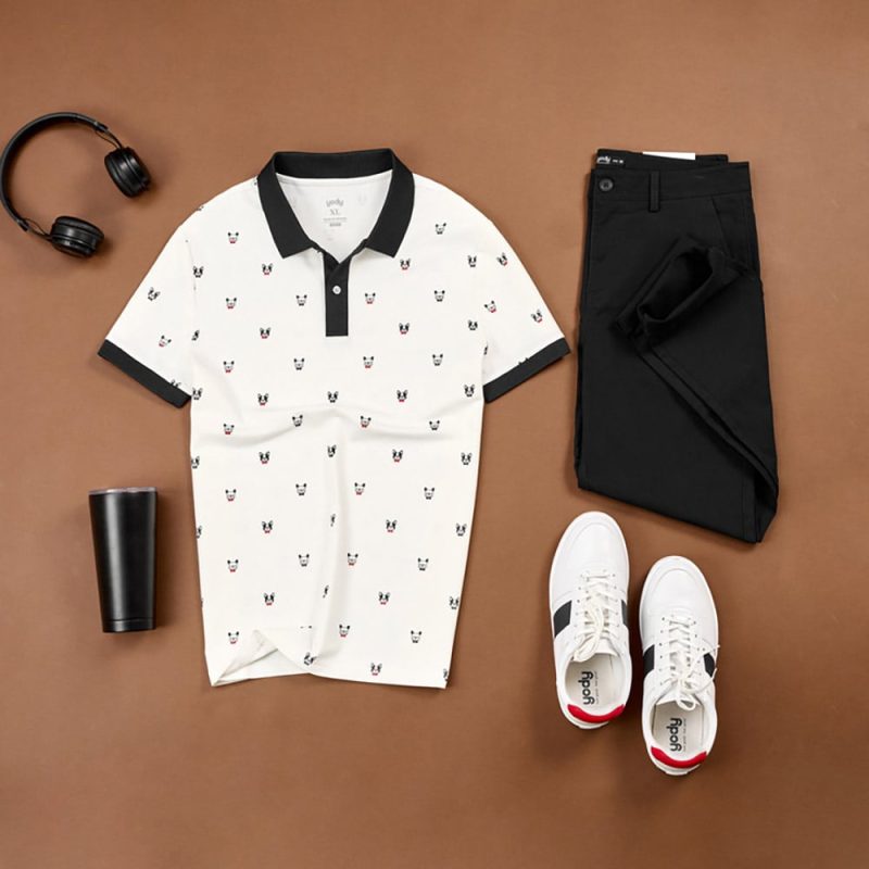 Xử lý cổ áo polo bị gãy nếp