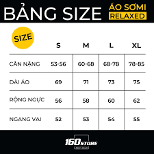 Bảng size áo nữ cho người 75kg