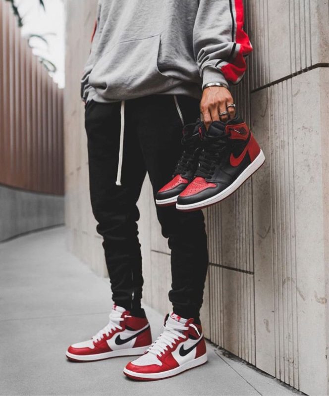 phối đồ với giày jordan cổ cao