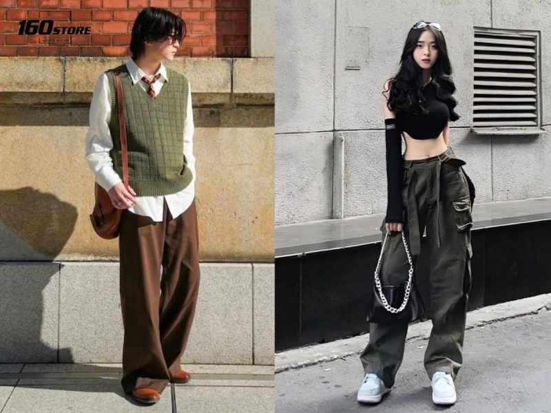 45kg mặc quần jean ống đứng