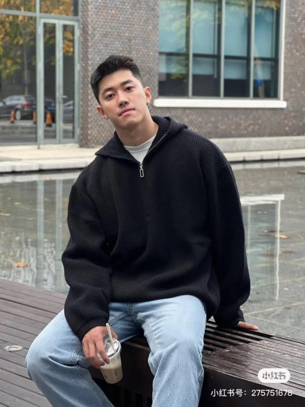 Phối đồ hoodie quần jean nam phong cách