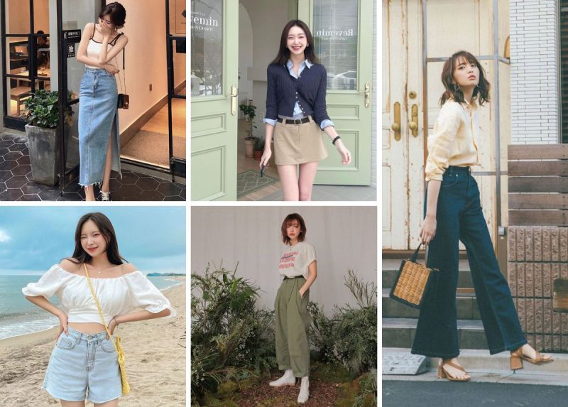 cách phối blazer oversize đi chơi Tết