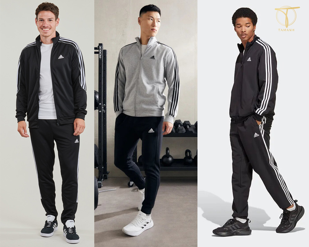 phối đồ với giày adidas nam smart-casual