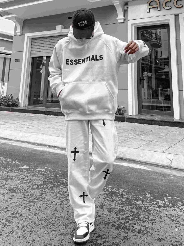 Cách phối đồ với áo hoodie nam cho người gầy