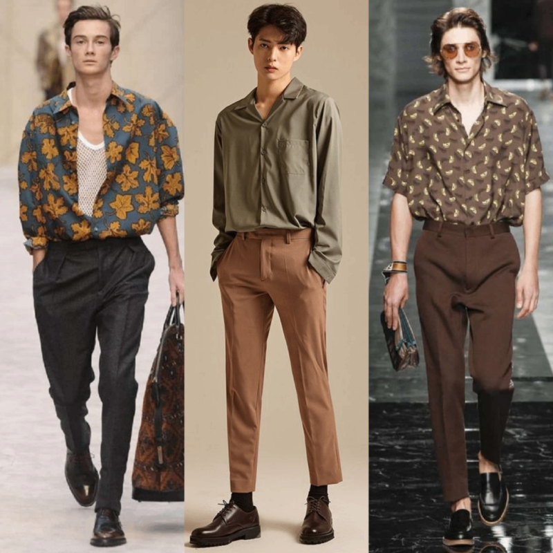 phối đồ phong cách vintage nam