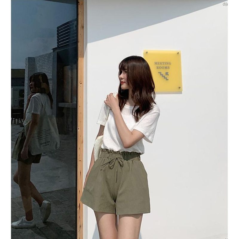 quần short nữ ống rộng