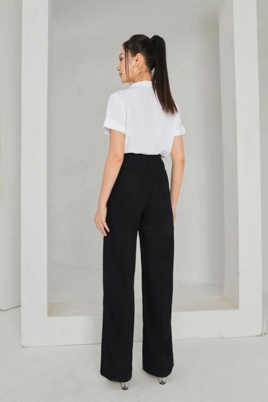 set đồ với quần âu nữ cá tính
