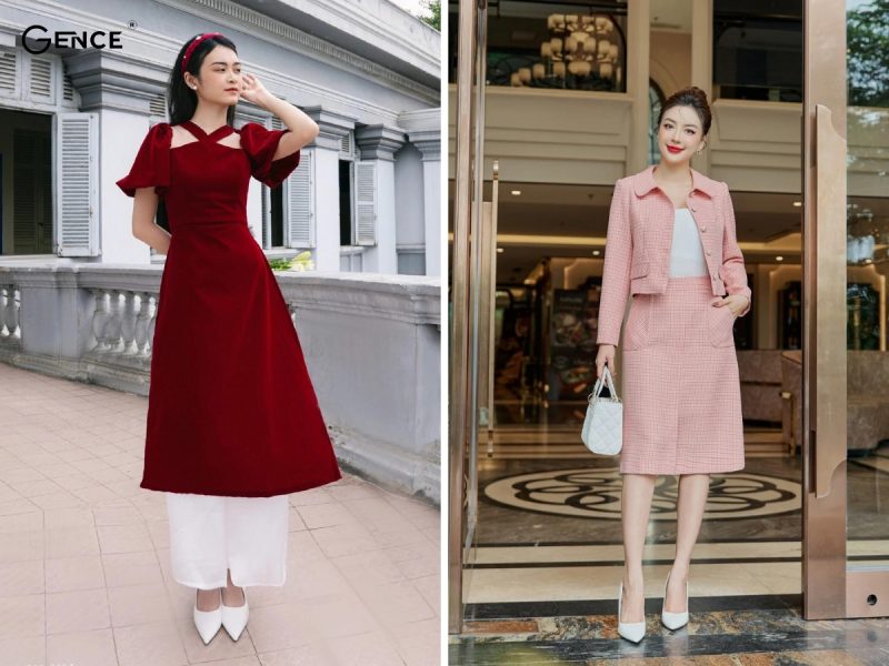outfit tết hàn quốc năng động