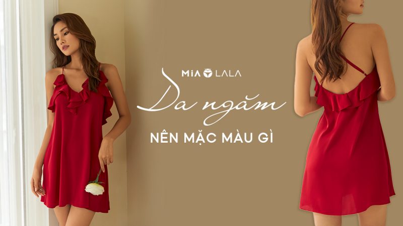 da ngăm mặc màu đỏ được không