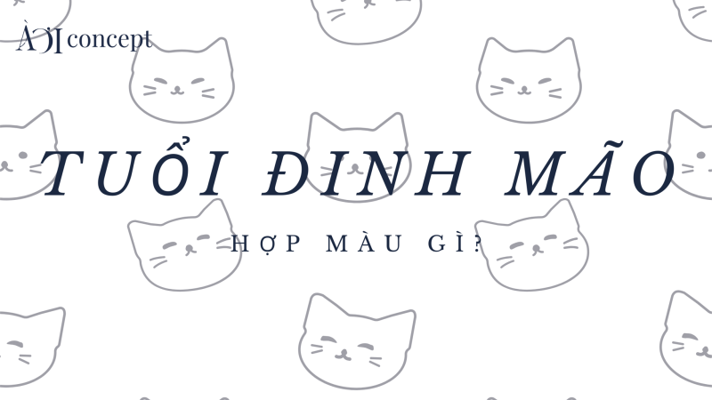 Gợi ý phối đồ cho người tuổi Mão
