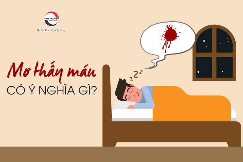 ý nghĩa giấc mơ thấy máu