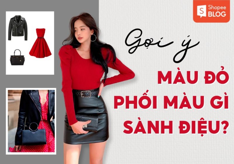 da ngăm mặc màu đỏ đô được không
