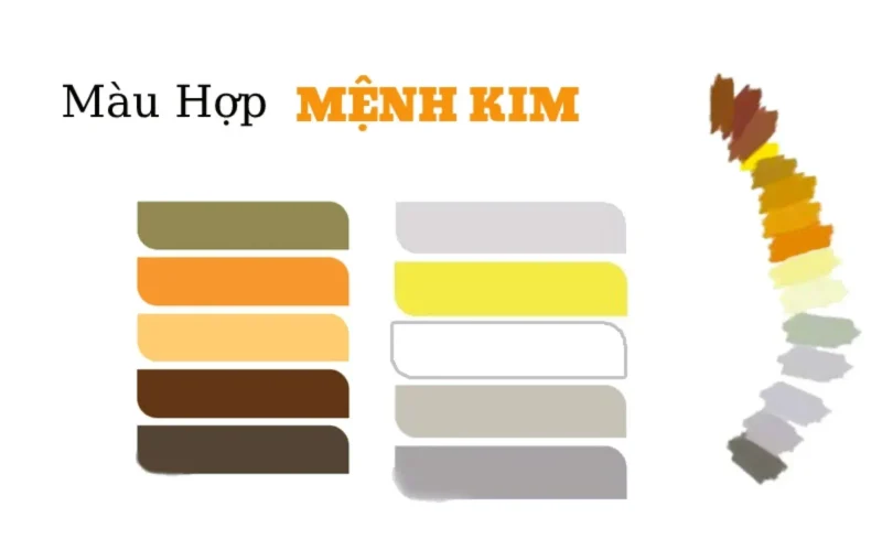 Phối đồ thời trang hợp mệnh kim