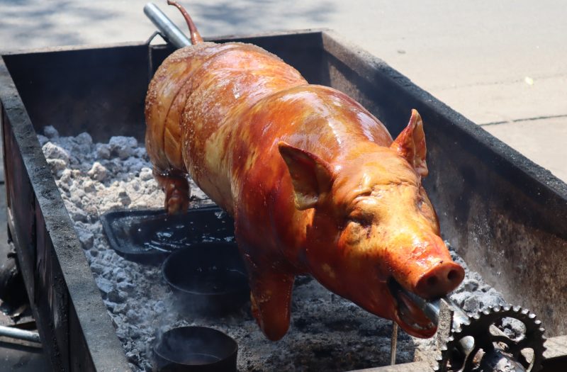 mơ thấy người khác cho mình heo quay