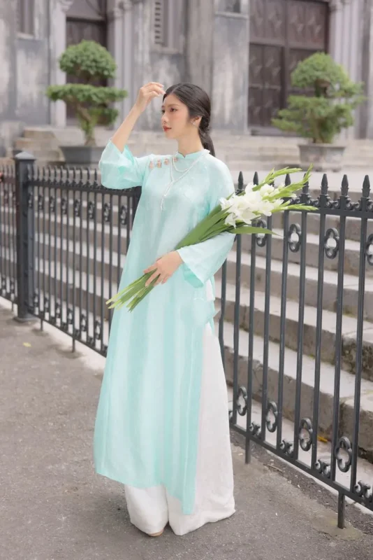 cách phối quần áo dài công sở chuyên nghiệp