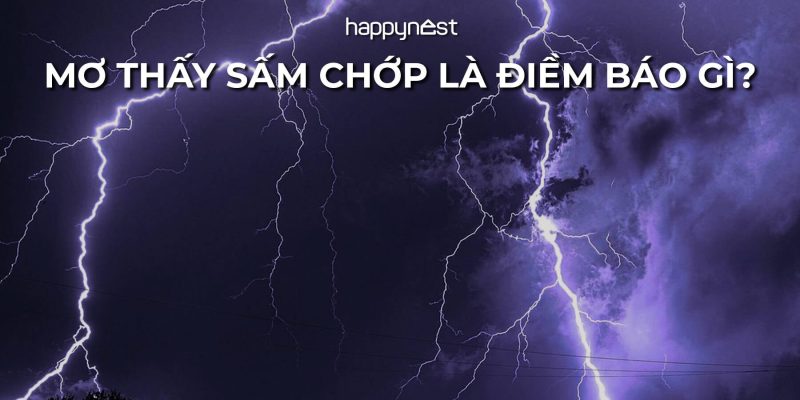 mơ thấy sét đánh gần mình