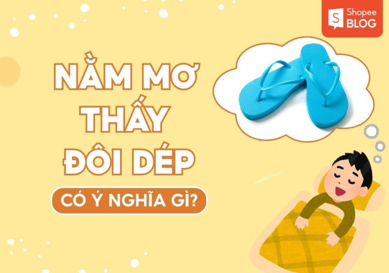 mơ thấy dép
