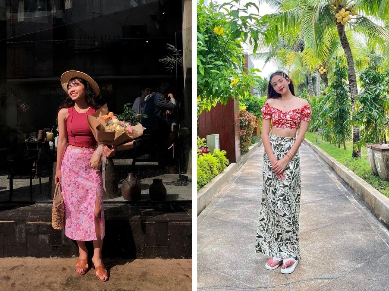 phối đồ màu đỏ cho da ngăm